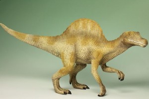 スピノサウルスの恐竜フィギュア（クリックすると、ページへとびます。）