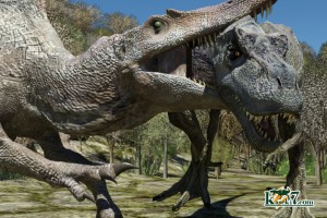 ティラノサウルスとスピノサウルスがもし闘ったら・・・？