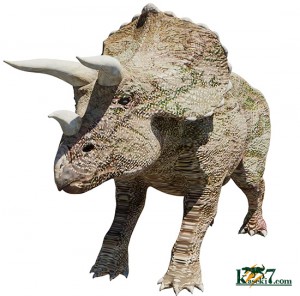 Triceratops（化石セブンオリジナルＣＧ）
