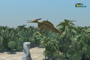 空飛ぶ爬虫類こと、翼竜（化石セブンオリジナルＣＧ）
