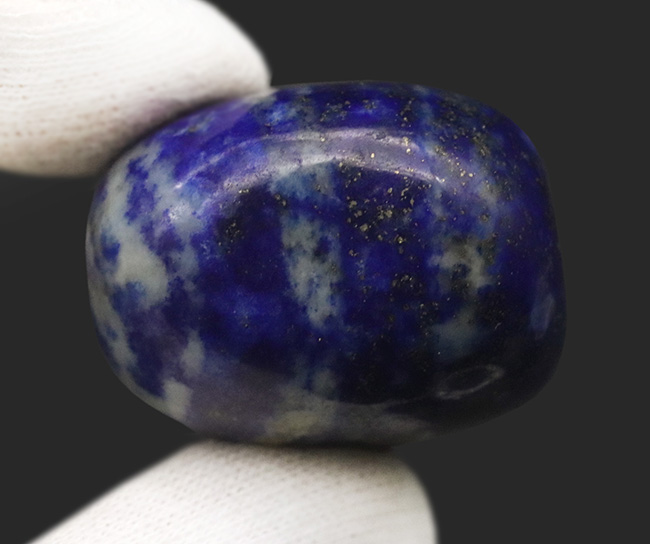 古代より愛でられてきた伝統ある貴石、天然のラピズラズリ（Lapis lazuli）のポリッシュ標本（その5）