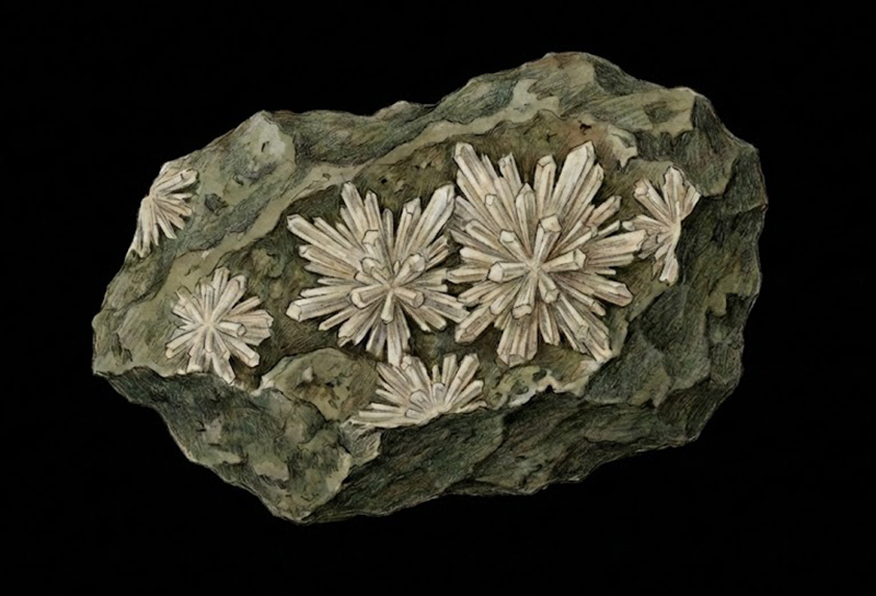 霰石(あられいし)