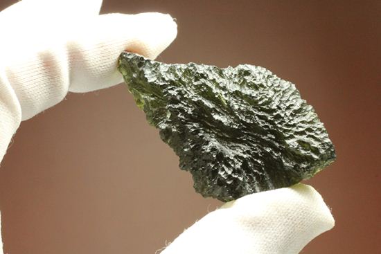 透明度高！！　隕石衝突によってつくられたチェコ産のインパクトグラス・モルダバイト(Moldavite) （その10）