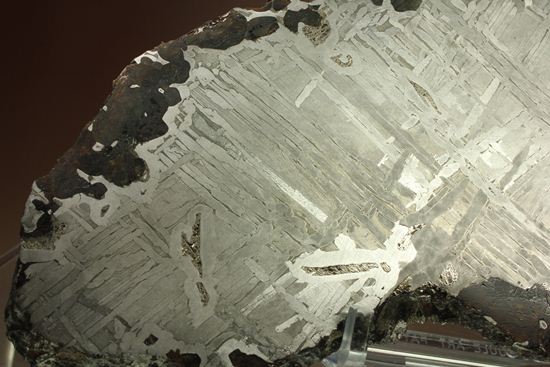 カンラン石が見える！ウィドマンシュテッテン構造が見える！ロシアで見つかった374ｇの大型隕石SEYMCHAN（その2）