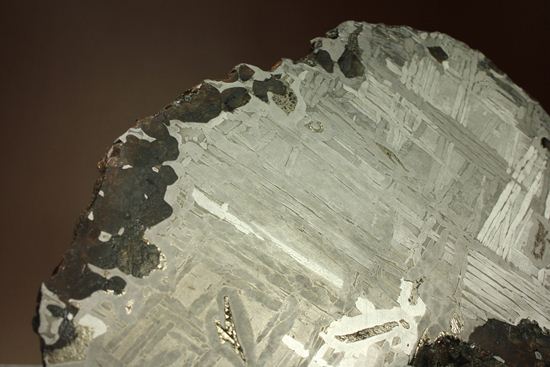 カンラン石が見える！ウィドマンシュテッテン構造が見える！ロシアで見つかった374ｇの大型隕石SEYMCHAN（その5）
