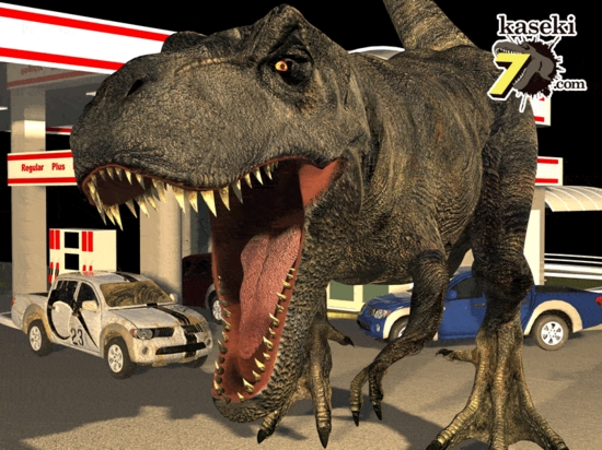 漆黒のティラノサウルス歯(Tyrannosaurus)（その4）
