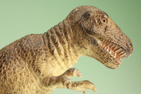知名度No.1！ティラノサウルス恐竜のミニフィギュア（本物化石1個付き）（その12）