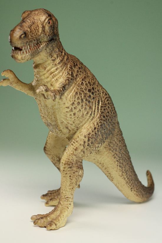 知名度No.1！ティラノサウルス恐竜のミニフィギュア（本物化石1個付き）（その4）