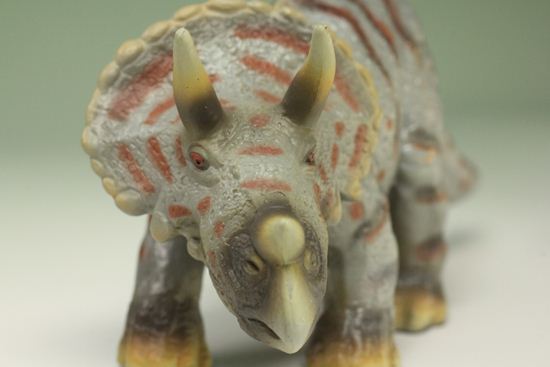 トリケラトプス恐竜ミニフィギュア(本物化石1個付き)(その2)