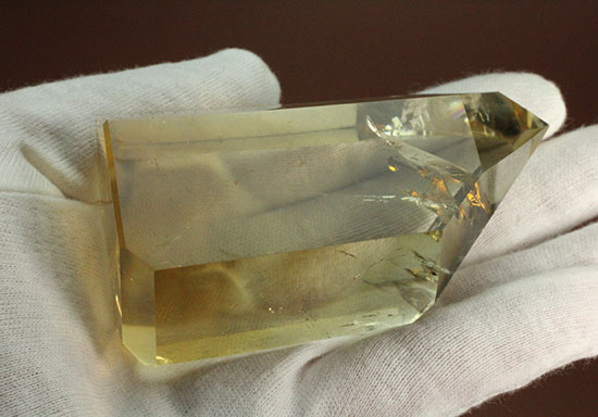 最高品質、透明度高し!希少な天然標本です。シトリンこと黄水晶(Citrine)(その8)