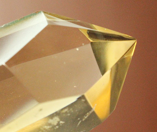 透明度高い!透き通る味わい黄水晶こと、シトリンのポリッシュ標本(Natural Citrine)(その4)