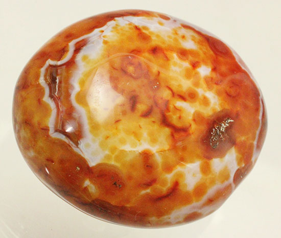古代より珍重されてきた鉱物、紅玉髄こと、カーネリアン(Carnelian) /　【ot714】
