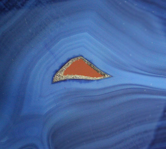 青にもいろんな青がある!鉱物ブルーメノウのグラデーション標本(Agate)(その2)
