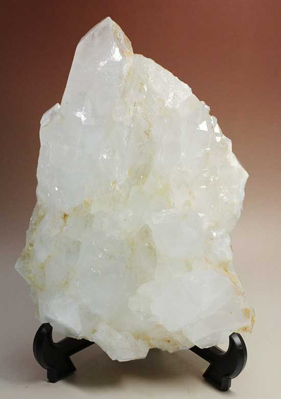 2.8キロオーバー！柱状結晶がそびえ立つ、水晶の迫力標本(rock crystal)（その1）