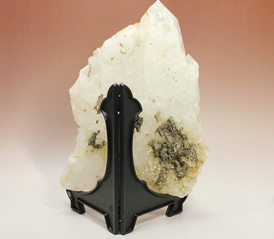 2.8キロオーバー！柱状結晶がそびえ立つ、水晶の迫力標本(rock crystal)（その11）