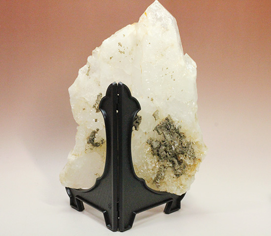 2.8キロオーバー!柱状結晶がそびえ立つ、水晶の迫力標本(rock crystal)(その11)