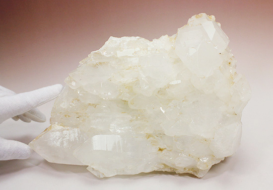 2.8キロオーバー！柱状結晶がそびえ立つ、水晶の迫力標本(rock crystal)（その4）