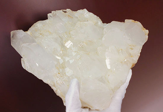 2.8キロオーバー!柱状結晶がそびえ立つ、水晶の迫力標本(rock crystal)(その8)