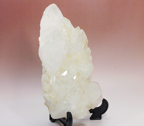 2.8キロオーバー！柱状結晶がそびえ立つ、水晶の迫力標本(rock crystal)（その9）