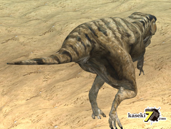 タルボサウルスCG画像３