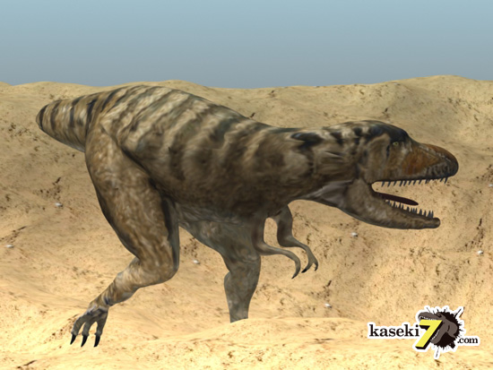 タルボサウルスCG画像６
