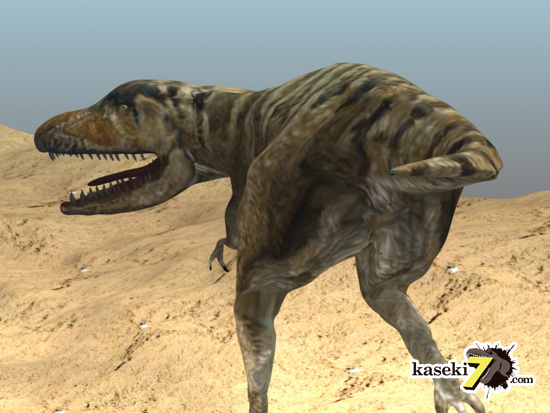タルボサウルスCG画像７