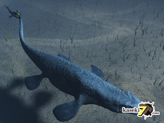 海のティラノサウルスことモササウルス６