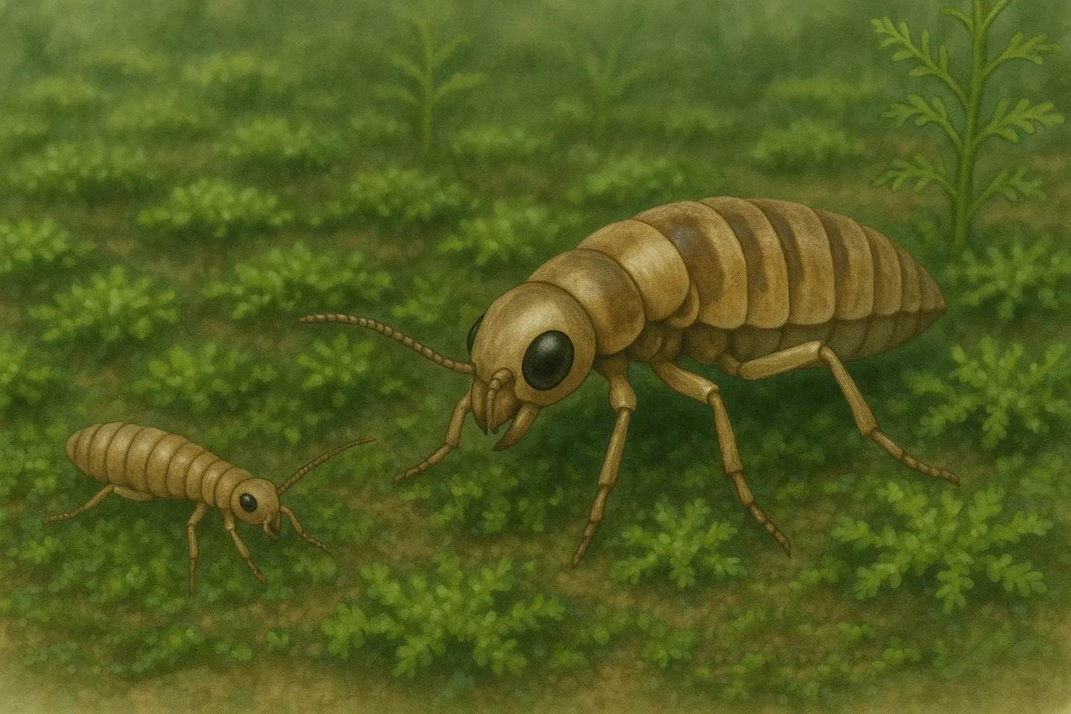 第1章　デボン紀……陸上へと歩み出した六脚の祖先（約4億1千万年前）