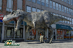ティラノサウルスと人の大きさをリアルスケールで徹底比較しました。