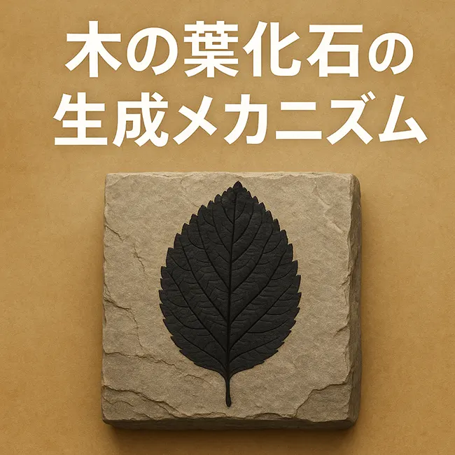 湖底に眠る葉……木の葉の化石ができるまで