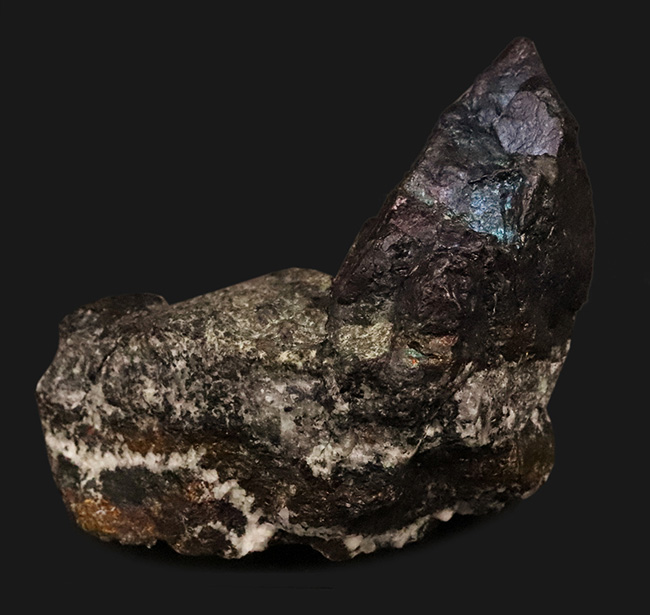 大きい！産地と成り立ちが語れる、日本産硫化鉱物の良標本… 岐阜県神尾鉱山産　閃亜鉛鉱（その1）