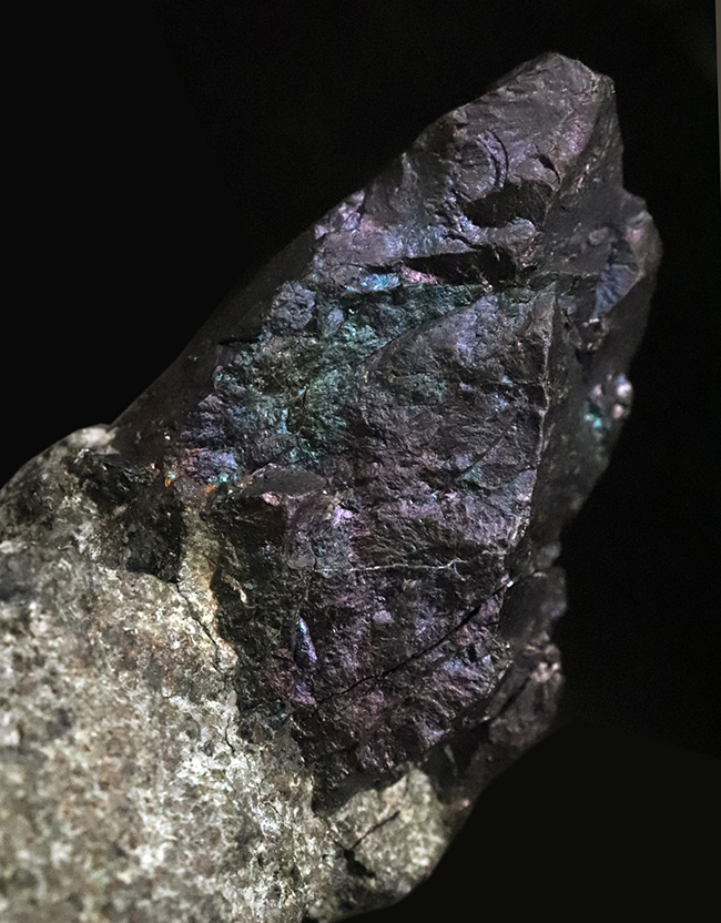 大きい！産地と成り立ちが語れる、日本産硫化鉱物の良標本… 岐阜県神尾鉱山産　閃亜鉛鉱（その2）