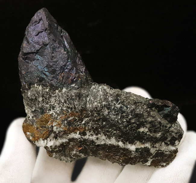 大きい！産地と成り立ちが語れる、日本産硫化鉱物の良標本… 岐阜県神尾鉱山産　閃亜鉛鉱（その3）