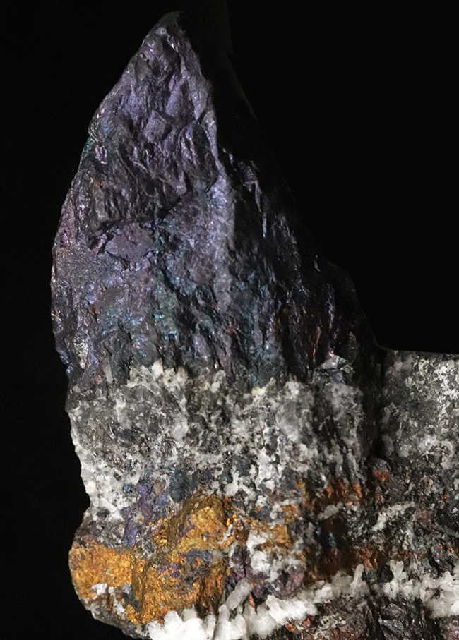 大きい！産地と成り立ちが語れる、日本産硫化鉱物の良標本… 岐阜県神尾鉱山産　閃亜鉛鉱（その4）