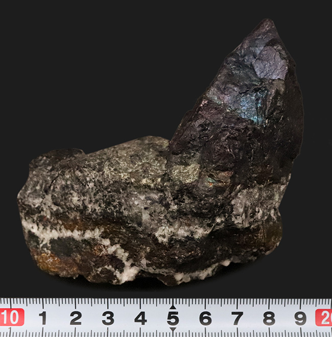 大きい！産地と成り立ちが語れる、日本産硫化鉱物の良標本… 岐阜県神尾鉱山産　閃亜鉛鉱（その8）