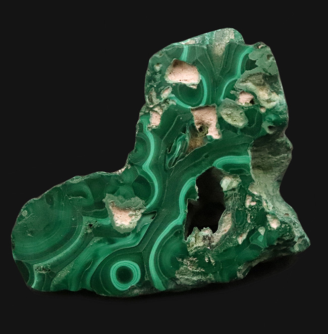 鮮やかなグリーンが際立つ、世界有数の産地・コンゴが誇るマラカイト原石（Malachite・孔雀石）（その2）