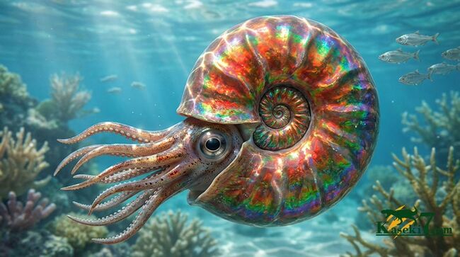 両面ともに美しい遊色が備わった、上質のクレオニセラス（Cleoniceras）（その9）