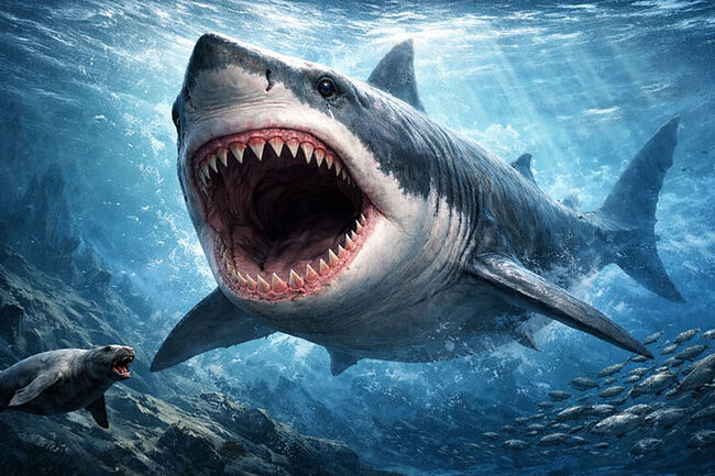 専用特注ケース付き！コレクションのど真ん中に据えていただきたい！18年の社史で最大級……420g超・極厚を誇る巨大メガロドン（Otodus megalodon）歯化石（その13）