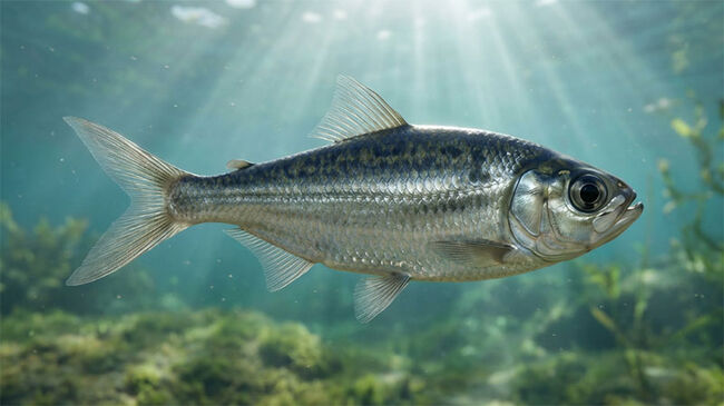 ベスト個体の一つ……全長11cm弱の大型標本！約5000万年前（始新世）の古代魚、ナイティア（Knightia）の化石（その10）