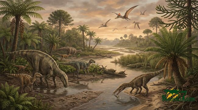 【著名産地・英国ワイト島産】白亜紀前期・大型鳥脚類の骨片化石（その9）