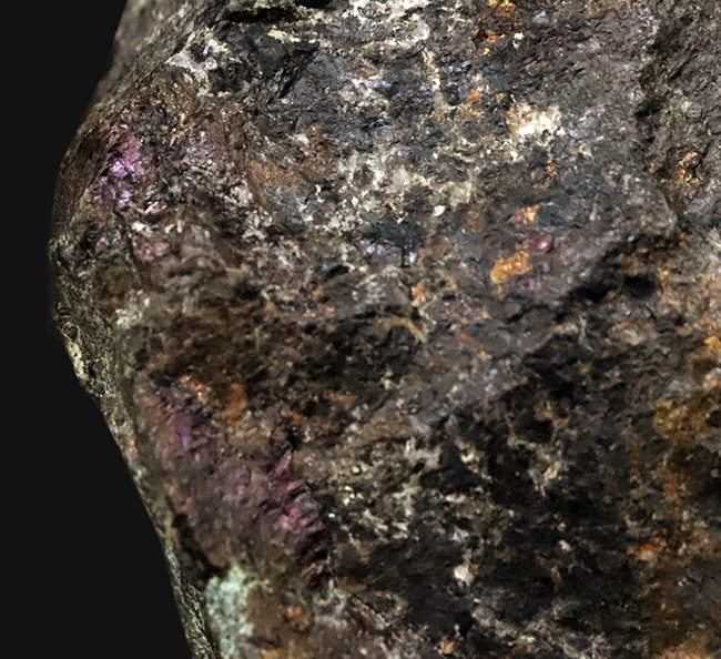 日本の産業史の一端を伝える歴史的な資料……愛媛別子鉱山産（閉山）、ボルナイト（斑銅鉱／Bornite）（その2）