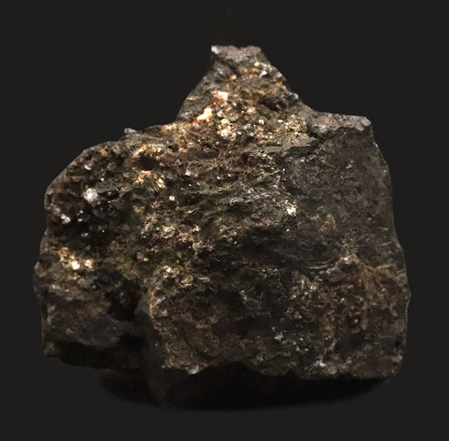 大航海時代のモバイルバッテリー、磁力あり！日本を代表するスカルン鉱床、大分県尾平鉱山産のマグネタイト（磁鉄鉱）（その3）