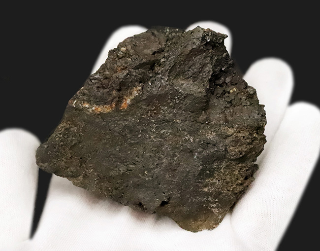 大航海時代のモバイルバッテリー、磁力あり！日本を代表するスカルン鉱床、大分県尾平鉱山産のマグネタイト（磁鉄鉱）（その6）