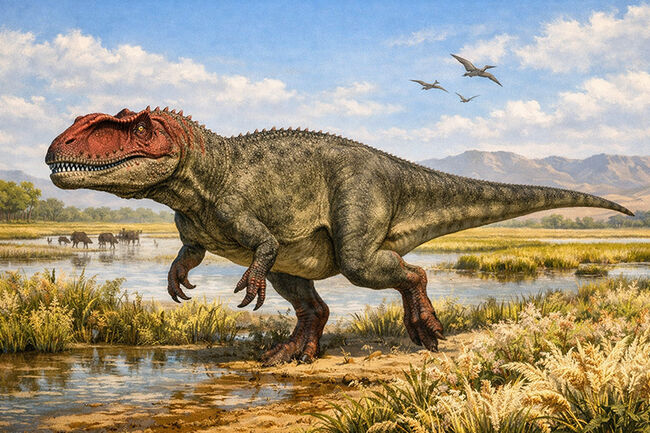 このセレーションは屈指の保存状態！【極厚・高保存】北アフリカの雄カルカロドントサウルス（Carcharodontosaurus saharicus）の歯化石（その11）