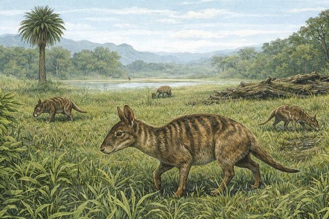 希少性MAX！南米で独自進化を遂げた、ウサギサイズの小型哺乳類……プロティポテリウム（Protypotherium australe）頭骨化石（その15）