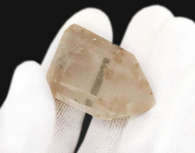 煙水晶 水晶,石英,煙水晶,日本式双晶,スモーキークオーツ,ホランダイト入り