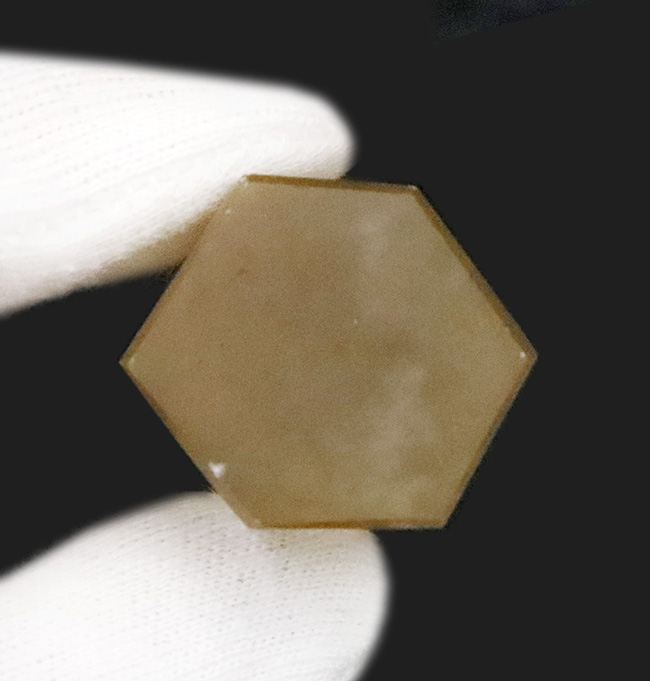 観賞用鉱物の定番アイテム、イエローフローライト(Fluorite)カット標本(その5)