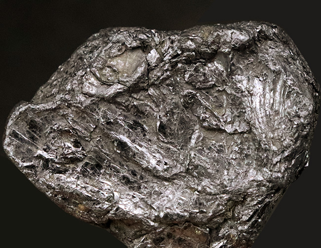 日本の鉱山史の 1 ページを飾る名品。採集年月日【採集年月日：1970年（昭和45年）8月19日】が明確に残る、岐阜県大野郡白川村・平瀬鉱山産モリブデン（輝水鉛鉱）（その3）