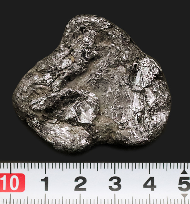 日本の鉱山史の 1 ページを飾る名品。採集年月日【採集年月日：1970年（昭和45年）8月19日】が明確に残る、岐阜県大野郡白川村・平瀬鉱山産モリブデン（輝水鉛鉱）（その7）