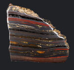 見事な縞状鉄鉱層！なんと２０億年以上前のストロマトライト！西オーストラリア、ハマースリー産